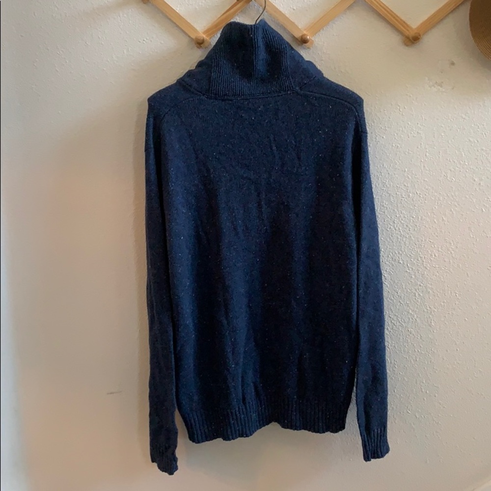 NWT Perry Ellis America XL sweater indigo heather - Picture 6 of 6